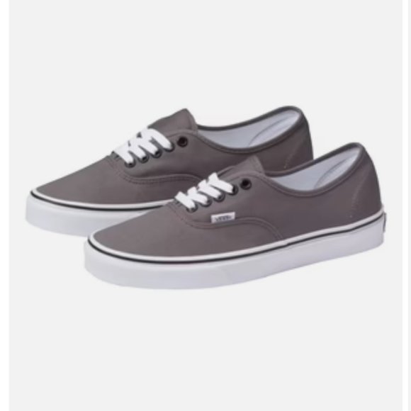 Women's Vans Authentic Sneaker Shoe, Size 8.5, runs large, Pewter/Blue Grey - Picture 9 of 9